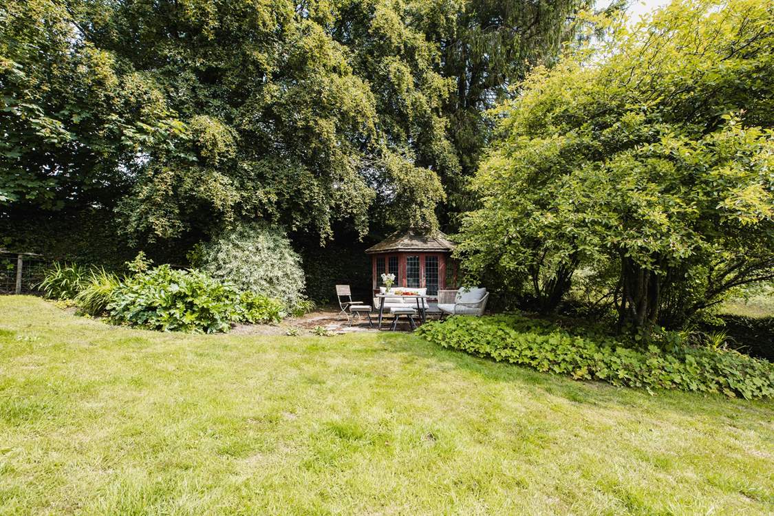 The garden is a lovely space for everyone to enjoy