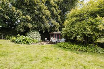 The garden is a lovely space for everyone to enjoy