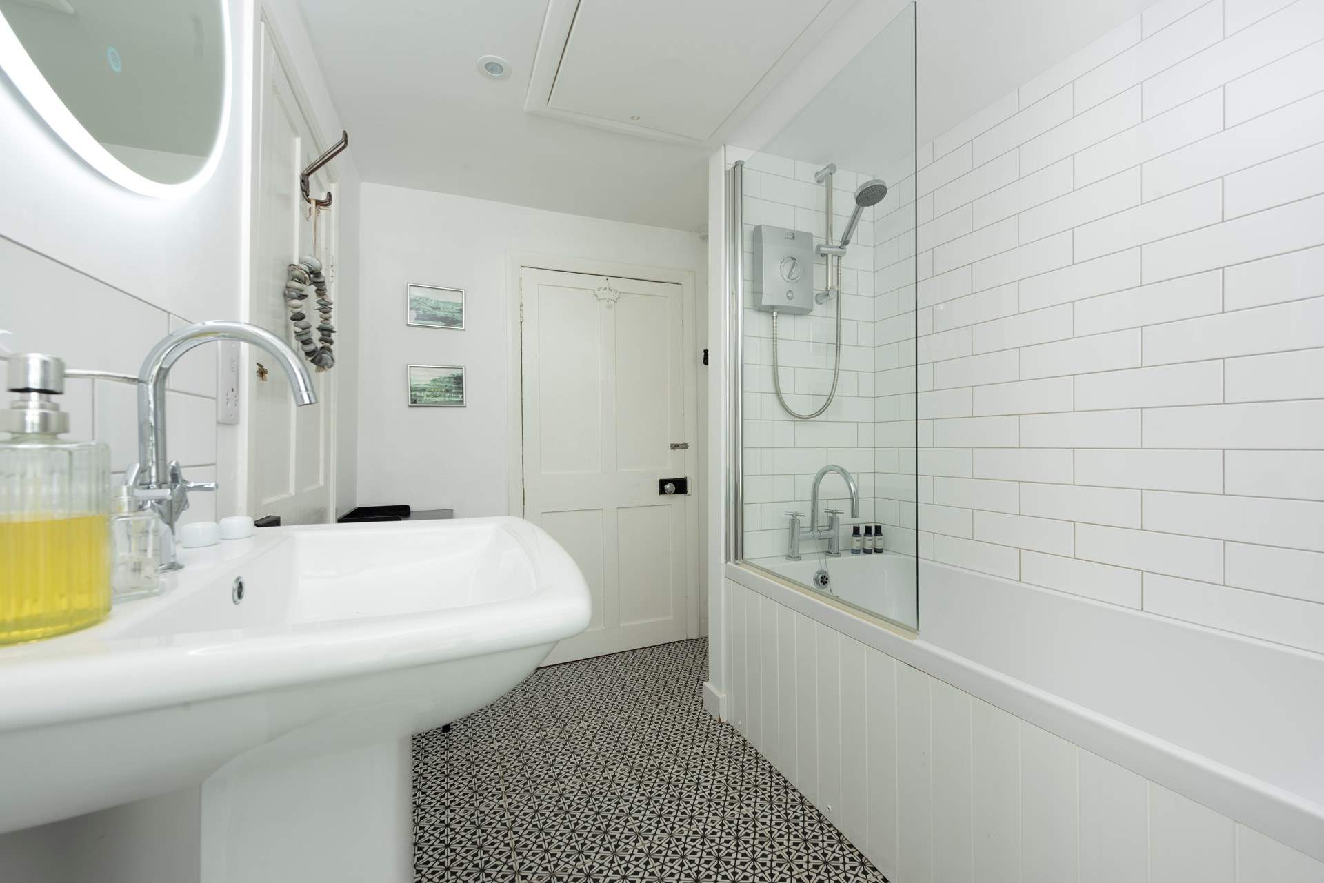 and fitted shower for  a refreshing start to your day.