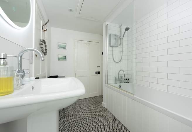 and fitted shower for  a refreshing start to your day.