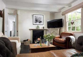 The wood-burner will provide a welcome hug on chillier evenings.