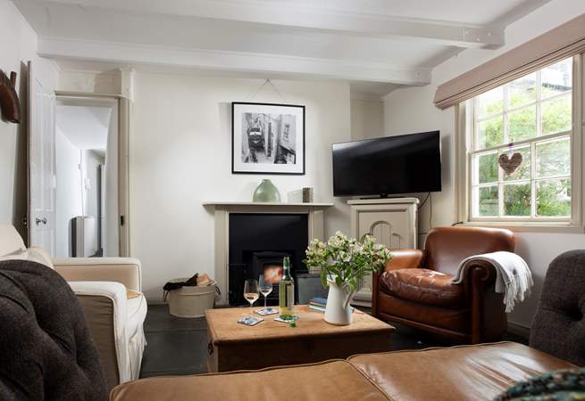 The wood-burner will provide a welcome hug on chillier evenings.