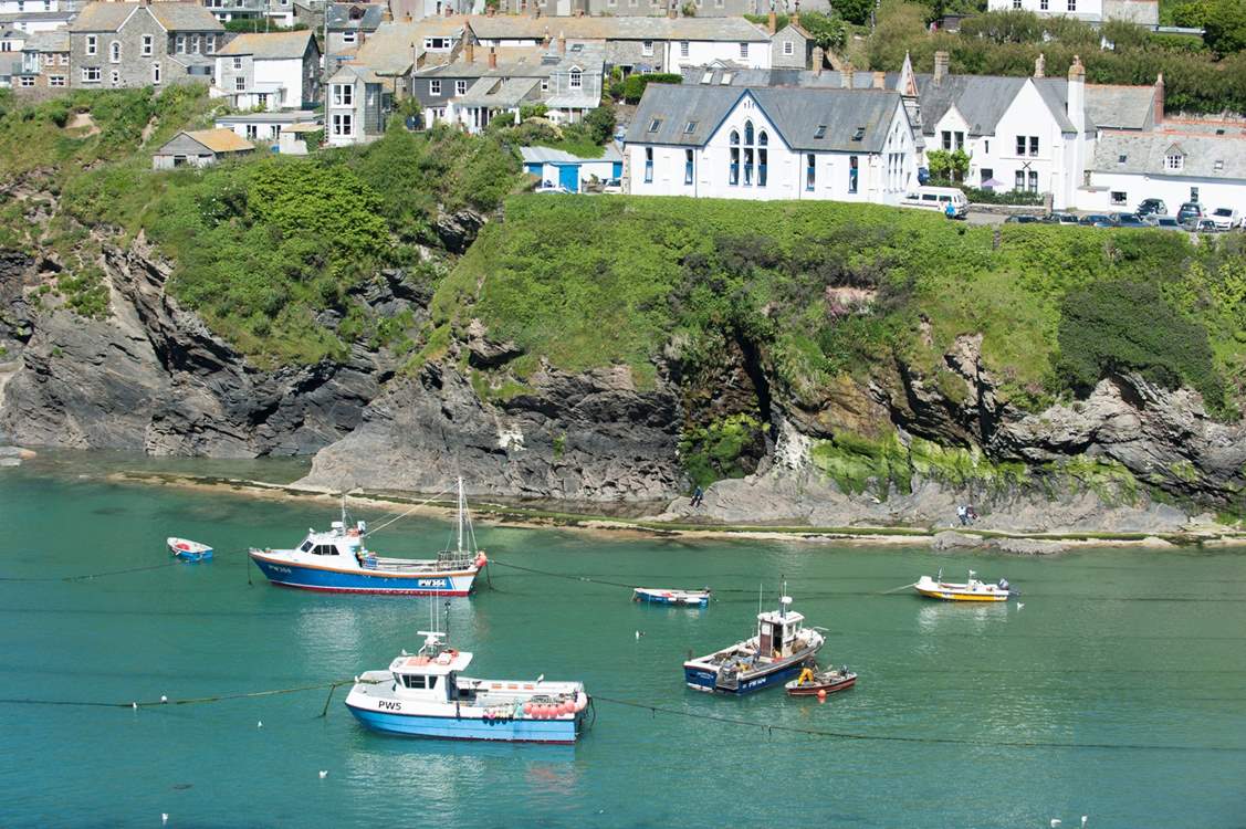 Port Isaac (of Doc Martin fame) is a delightful fishing village with narrow streets, quirky shops, great places to eat and drink and the occasional live performance by The Fisherman's friends.