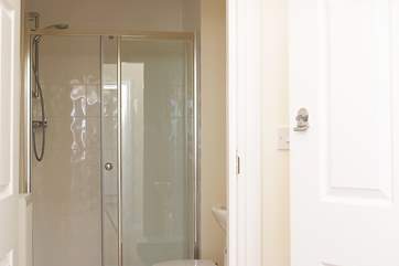 The shower-room.