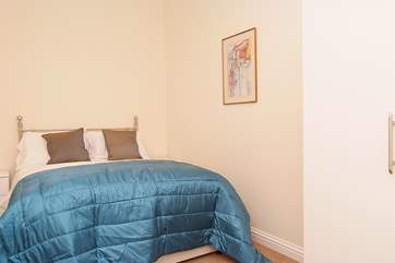 Bedroom 1, the light and bright double room.