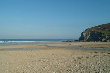 Porthtowan beach is also just a short drive from Kernel's Barn.