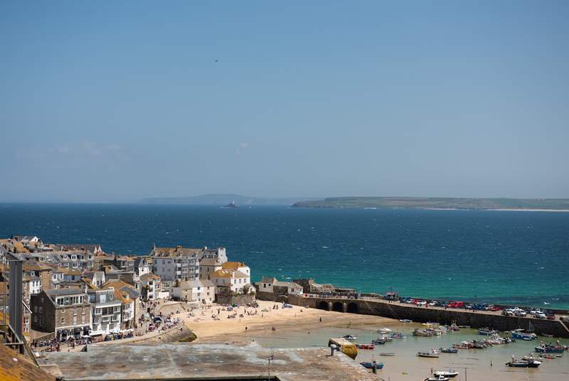 St Ives is the prettiest of Cornish seaside towns.