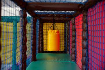 There is a soft play area, sorry grown-ups this is just for the little ones!
