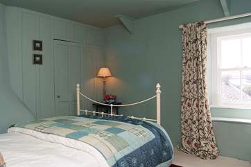 One of the bedrooms.