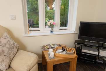 Birch House Studio is a perfect place to just relax and put your feet up.