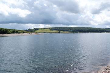 This is Wimbleball Lake on Exmoor. A lovely outing with walks, watersports and a tea shop.