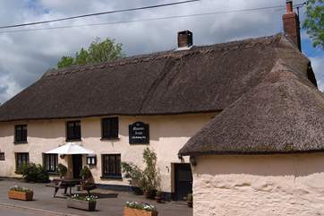 The Mason's Arms at Knowstone is a renowned award-winning local pub with an excellent reputation.