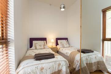 This is the twin bedroom