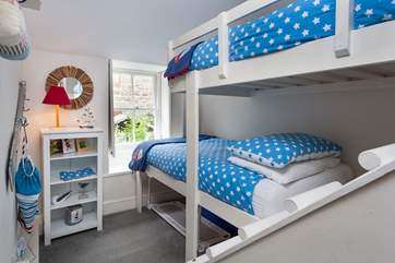 How cute is the bunk-room (suitable for children only) (Bedroom 3).