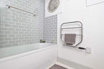 The first floor bathroom, in addition to the ground floor shower-room.