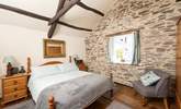 The double bedroom looks out over the hidden gardens in the heart of Dulverton. - Thumbnail Image