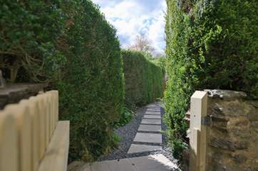 Find your way down the garden path...