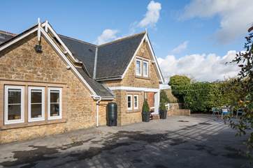 The Old School Gables is attached, but completely separate from The Old School House for the village.