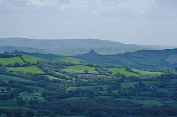 The rolling hills of Dorset with the iconic Colmer's Hill in the distance. A wonderful area for walking and hiding some cosy, welcoming pubs.