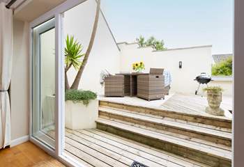 Take care on the steps!