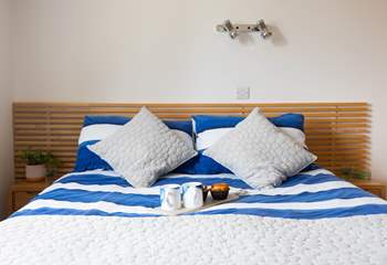 Relax, enjoy a morning coffee in bedroom 1.