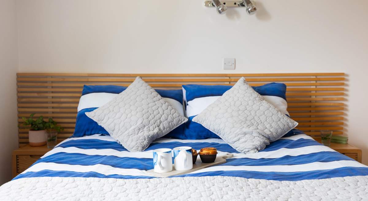 Relax, enjoy a morning coffee in bedroom 1.