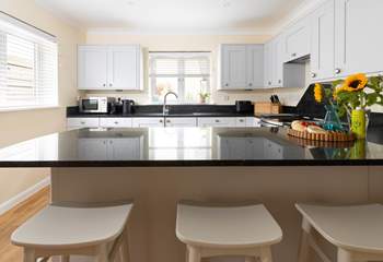 Plenty of room to prepare a feast.