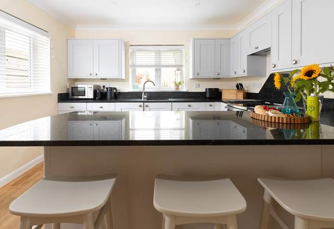 Plenty of room to prepare a feast.