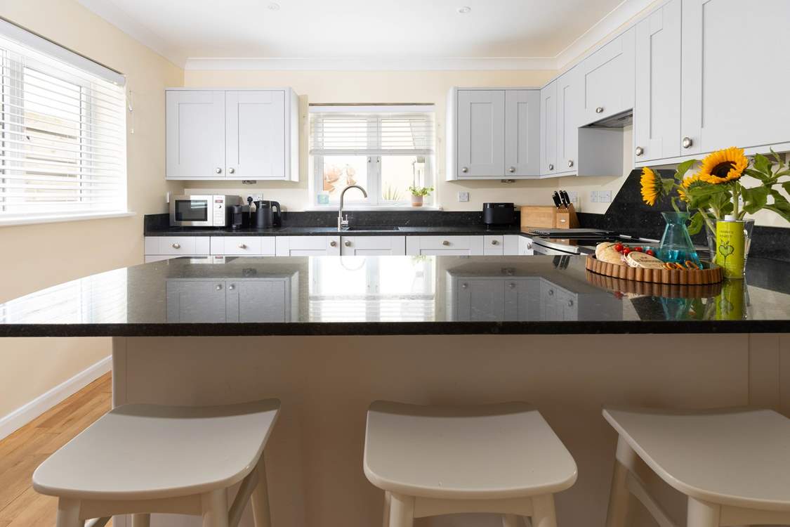 Plenty of room to prepare a feast.