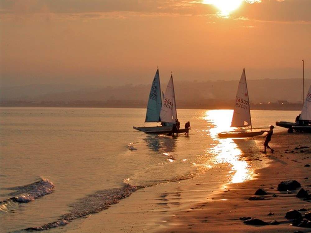 The end of a good day's sailing in Mounts Bay.