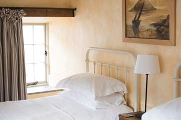The twin bedroom.