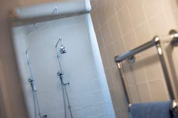 The wet-room.