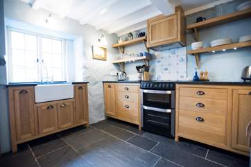 The kitchen.