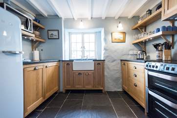 The kitchen.