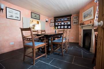 The dining-room.