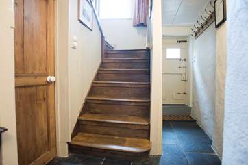 The hallway.