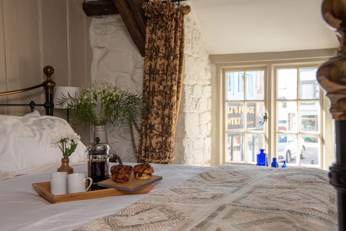 Treat yourself to breakfast in bed?