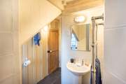 The handy ground floor wet-room.