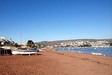 Shaldon beach.