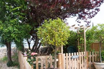 You can either park one car in front of the cottage or one car in front of the waterside garden opposite.