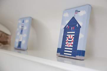 Quirky touches throughout the cottage.
