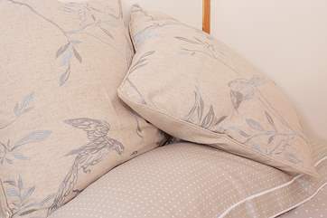 All the fabrics and furnishings are lovely.