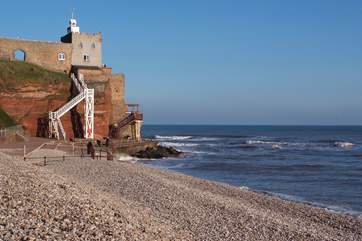 Sidmouth is one of the nearest beaches on the stunning east Devon coast.