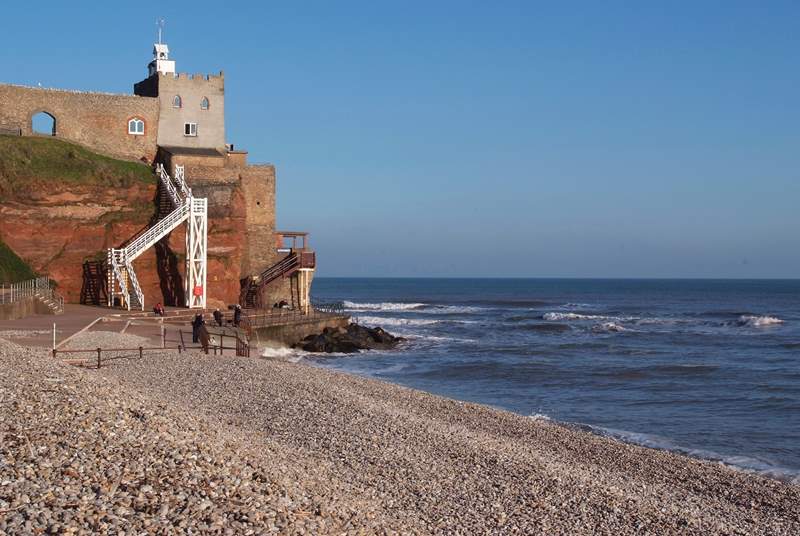 Sidmouth is one of the nearest beaches on the stunning east Devon coast.