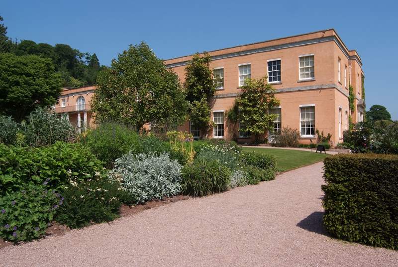 Killerton House and gardens, the closest National Trust property to visit.