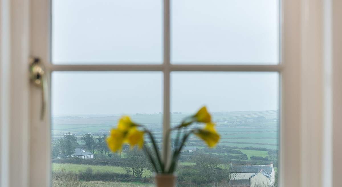 The views stretch for miles (even on damp misty days!).