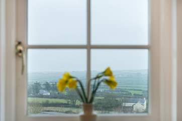 The views stretch for miles (even on damp misty days!).