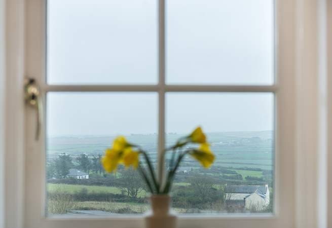 The views stretch for miles (even on damp misty days!).
