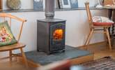 This little wood-burner will keep you snug and cosy. - Thumbnail Image