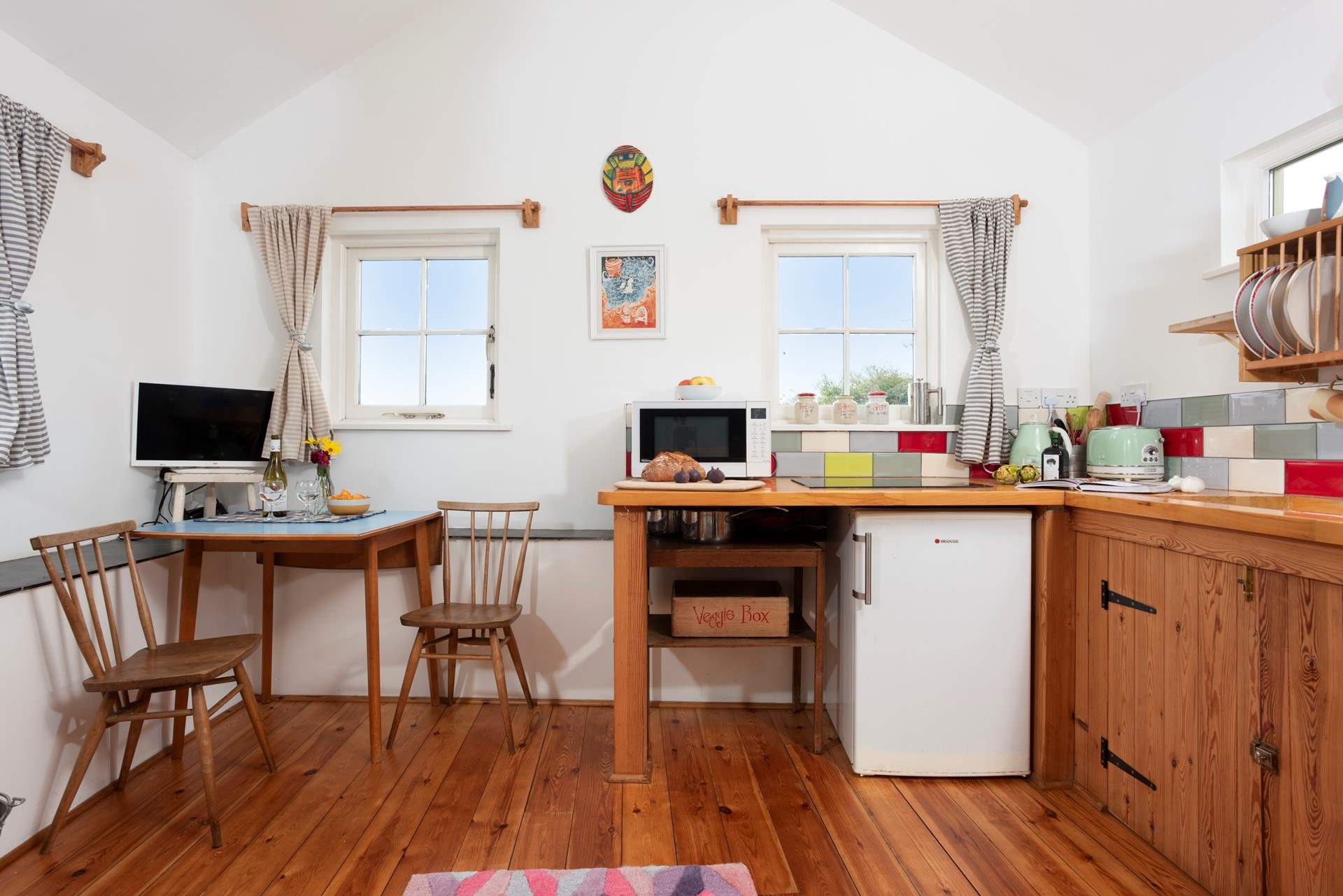 This cosy yet charming space.